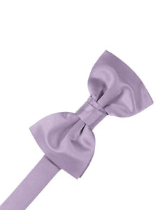 Cardi Pre-Tied Heather Luxury Satin Bow Tie