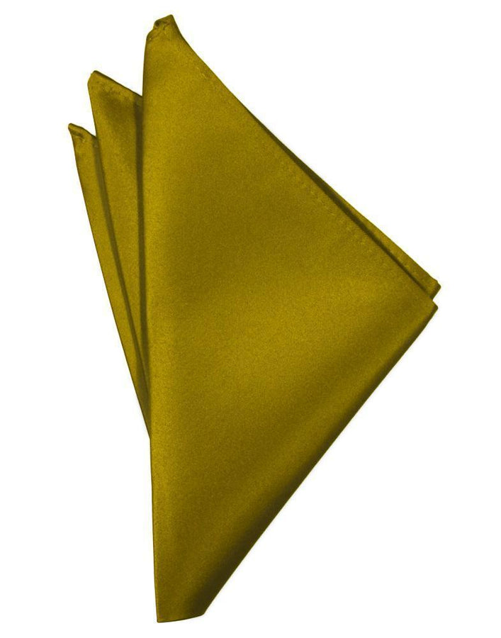 Cardi New Gold Luxury Satin Pocket Square