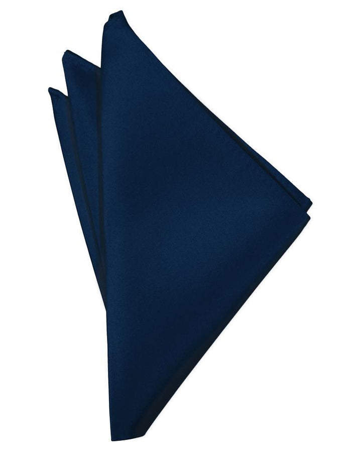 Cardi Peacock Luxury Satin Pocket Square