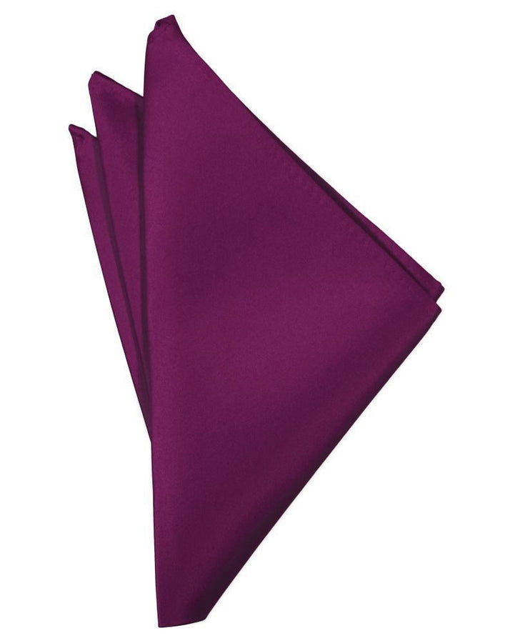 Cardi Sangria Luxury Satin Pocket Square