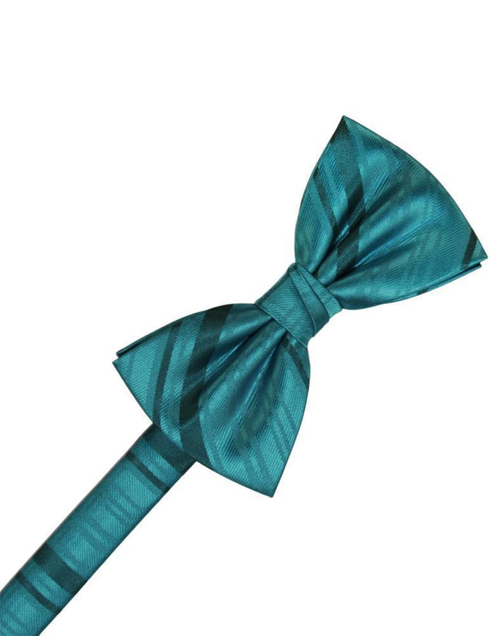 Cardi Pre-Tied Oasis Striped Satin Bow Tie