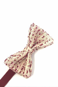 Cardi Golden Cherry Laurent Bow Tie