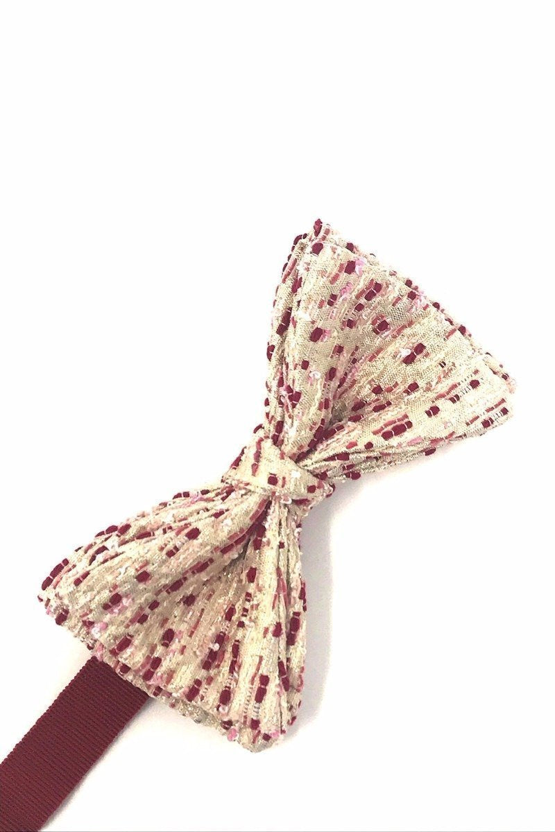 Cardi Golden Cherry Laurent Bow Tie